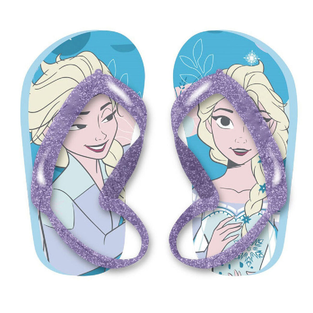 Tongs pour Enfants Frozen Believe Lila