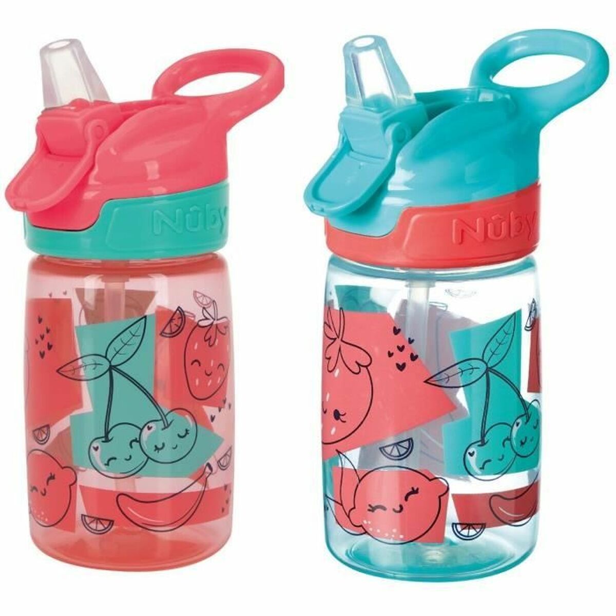 Training Glass Nûby Pink 360 ml