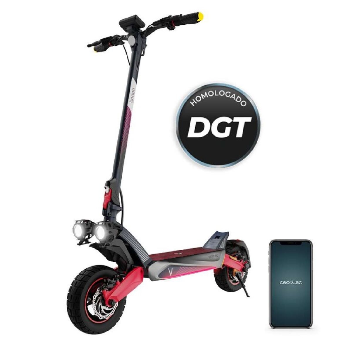Trottinette Électrique Cecotec Bongo V70 Connected 1500 W Noir
