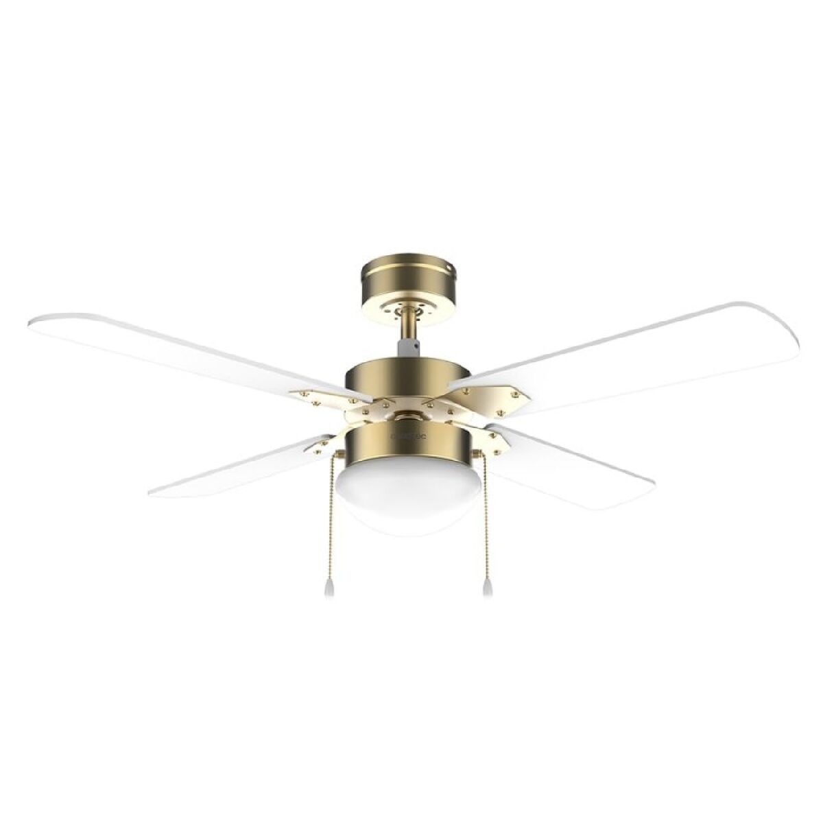 Ventilateur de Plafond avec Lumière Cecotec EnergySilence Aero 450 Blanc Doré 50 W