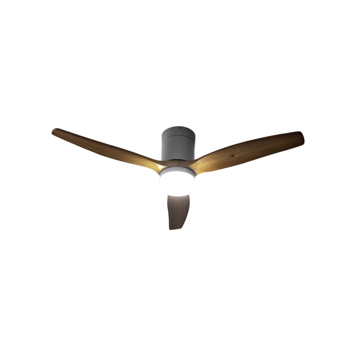Ventilateur de Plafond avec Lumière Cecotec EnergySilence Aero 5600 18 W Noir Brun foncé
