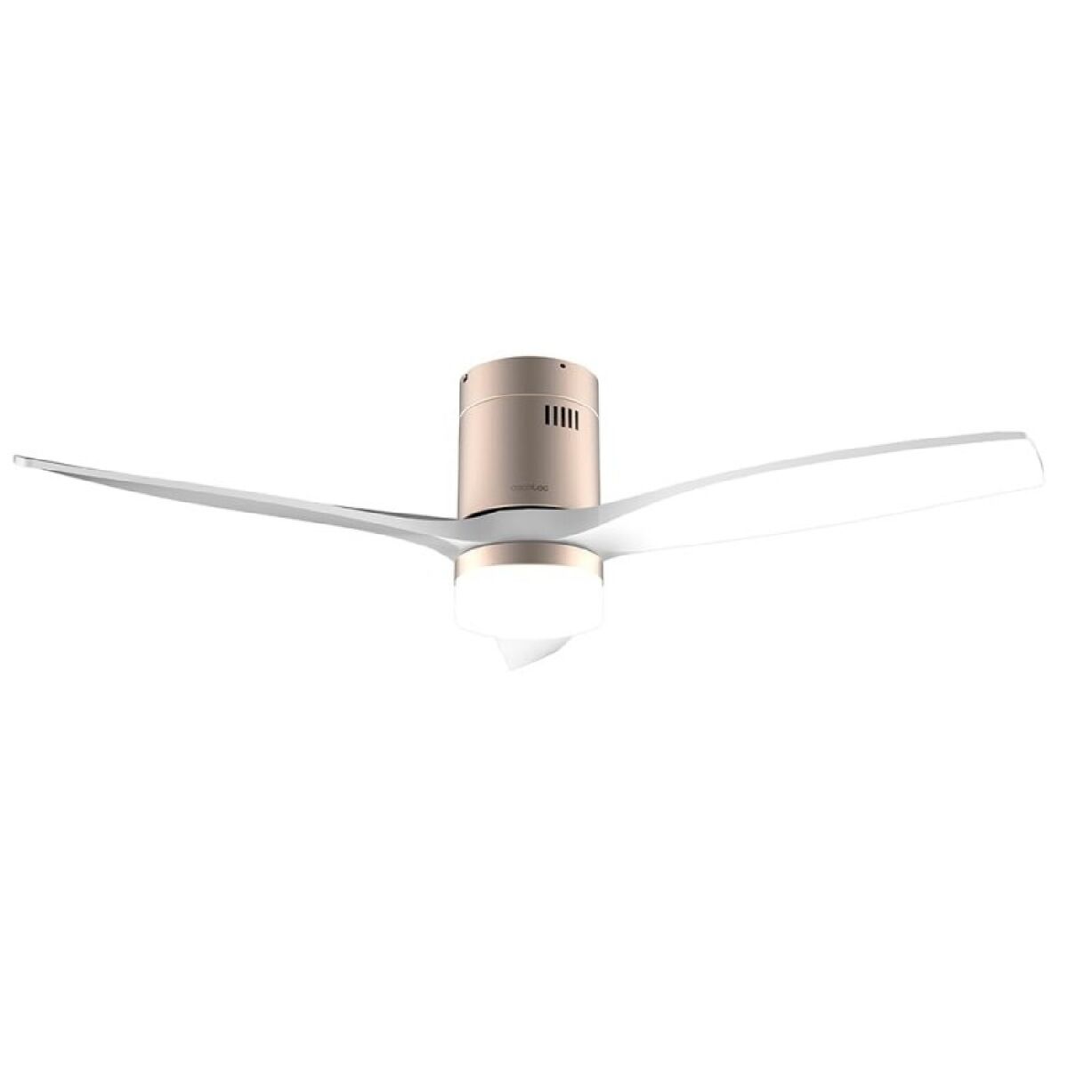 Ventilateur de Plafond avec Lumière Cecotec EnergySilence Aero 5600 Aqua Blanc Marron Doré 18 W 40 W