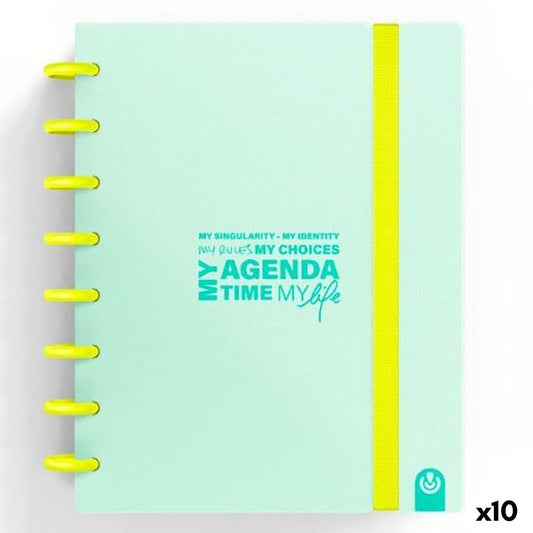 Agenda Carchivo My Agenda Time My Lfe Menthe A5 (10 Unités)