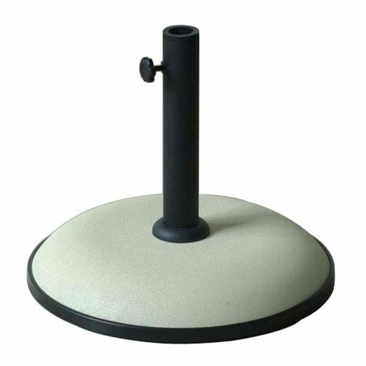 Base Parasol Ronde Marbueno Blanc 41,5 x 35 cm 15 kg