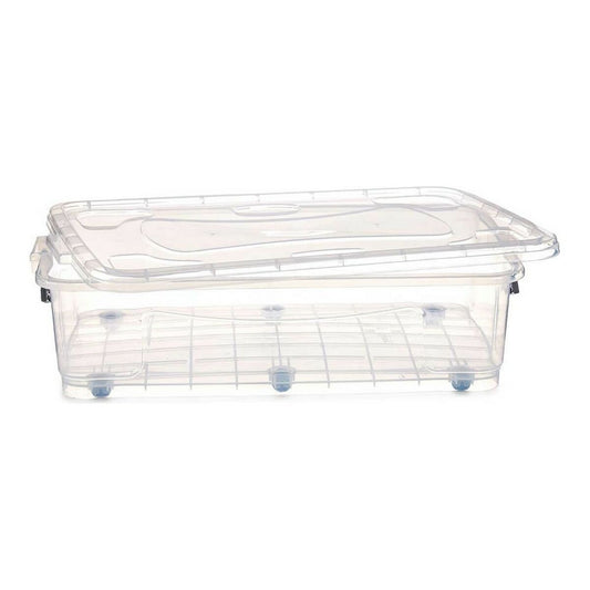 Boîte de rangement Kipit Plastique 40 L Avec des roues (Reconditionné D)