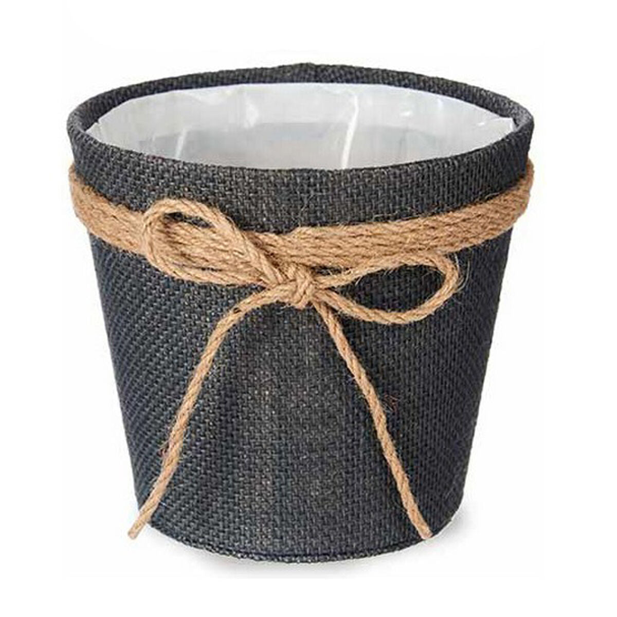 Cache-pot Ibergarden Gris Plastique 16 x 14,5 x 16 cm