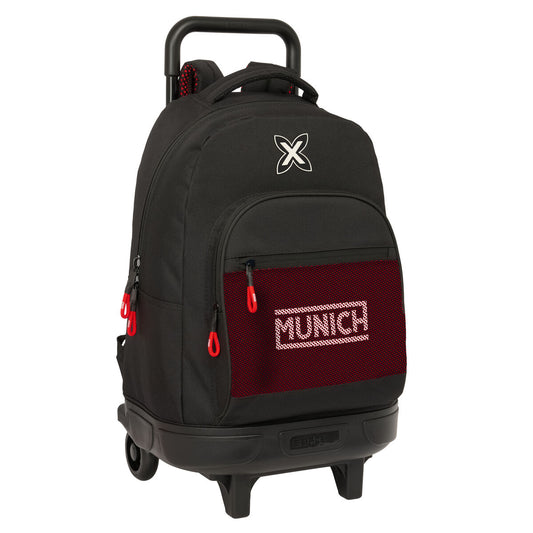 Cartable à Roulettes Munich Vulcan Noir