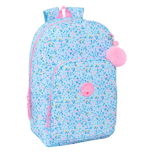 Cartable Vicky Martín Berrocal Paraíso Bleu Rose