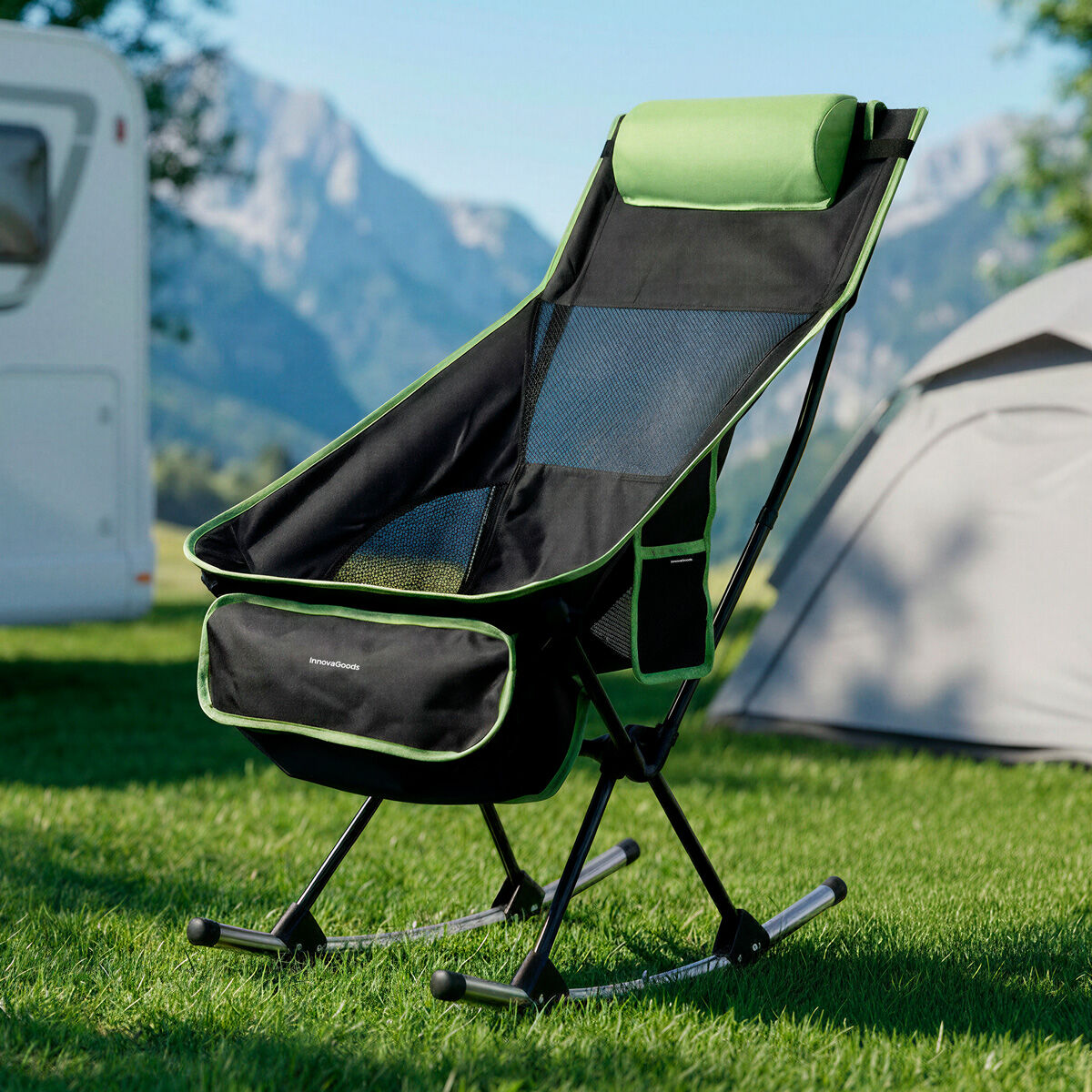 Chaise Berçante de Camping Pliante Trillow InnovaGoods