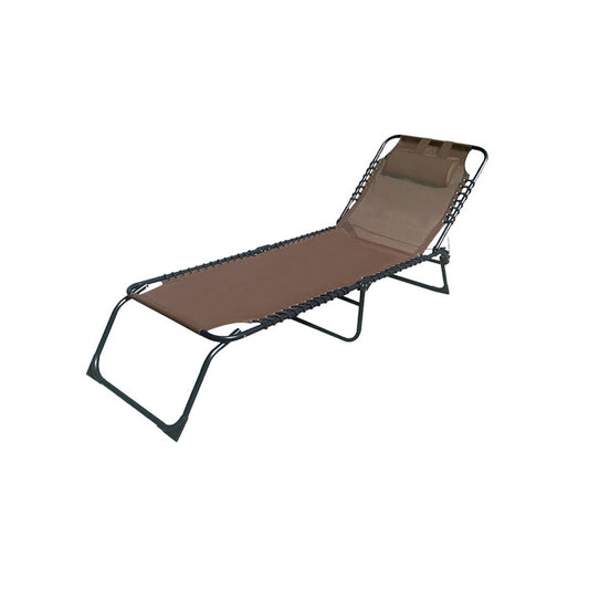 Chaise Longue Pliable Marbueno Marron