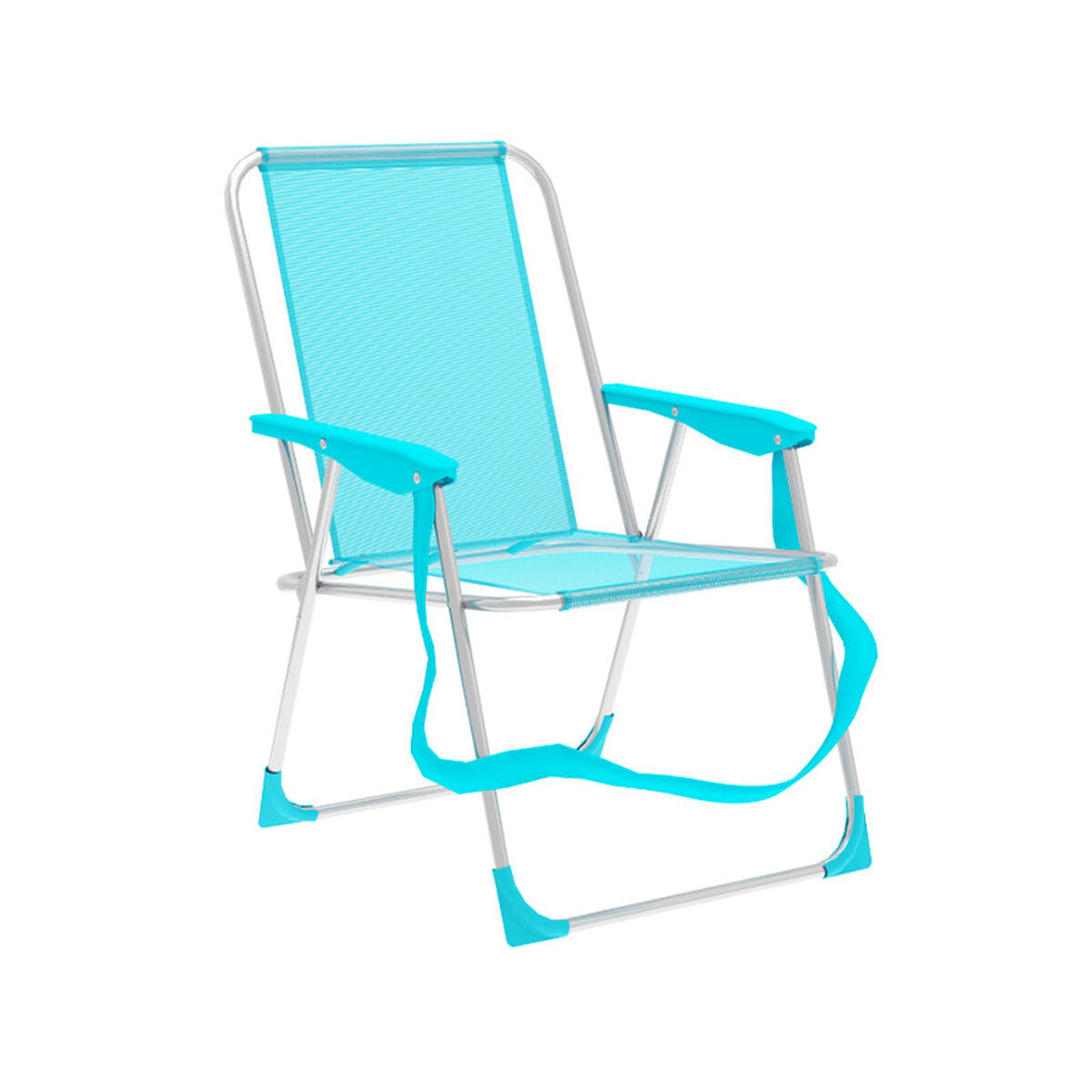 Chaise Pliante Marbueno Aluminium Aigue-Marine 53 x 56 x 78 cm