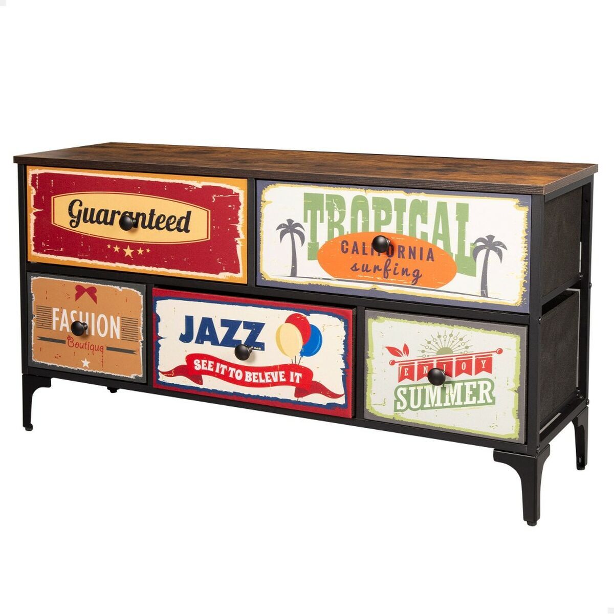 Commode Aktive Vintage (Reconditionné A)