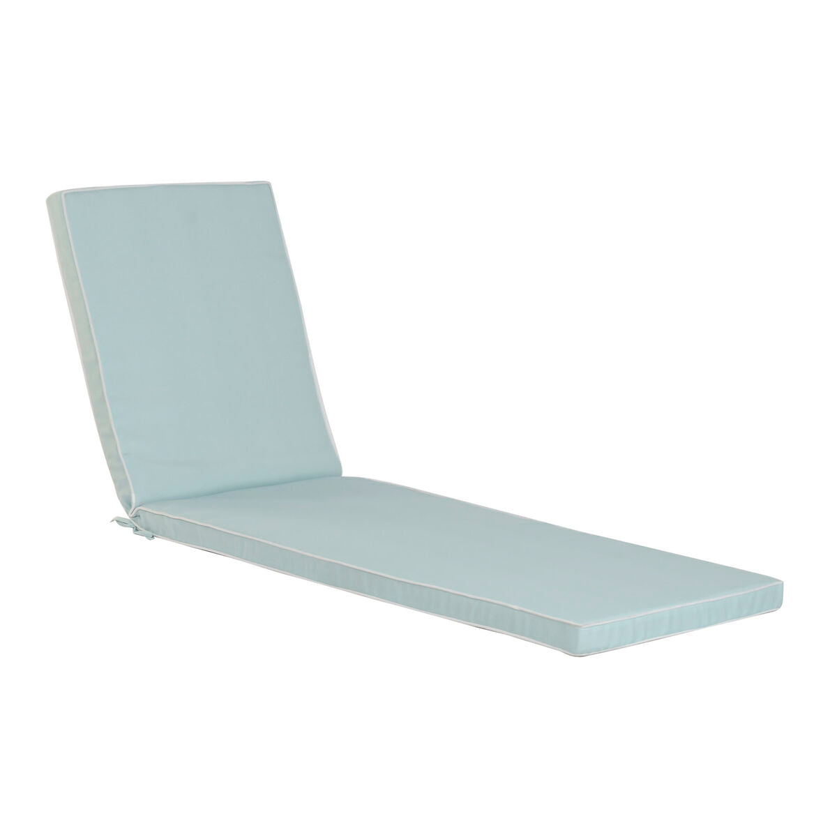 Coussin pour chaise longue Home ESPRIT Bleu Blanc Jardin 190 x 60 x 5 cm