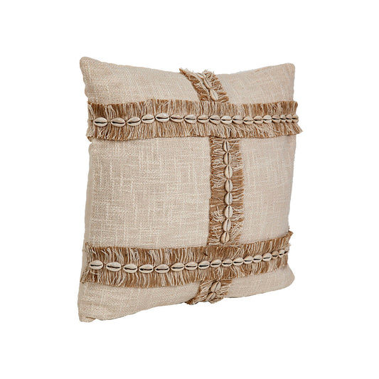 Coussin Décoratif Romimex Coquillages — Beige Design Bord de Mer