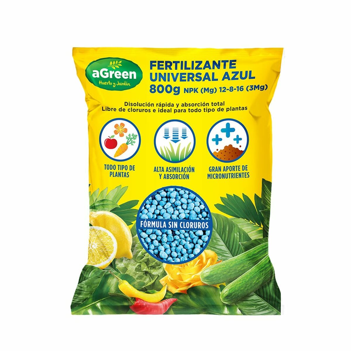 Engrais pour Plantes aGreen Universel Fruité 800 g