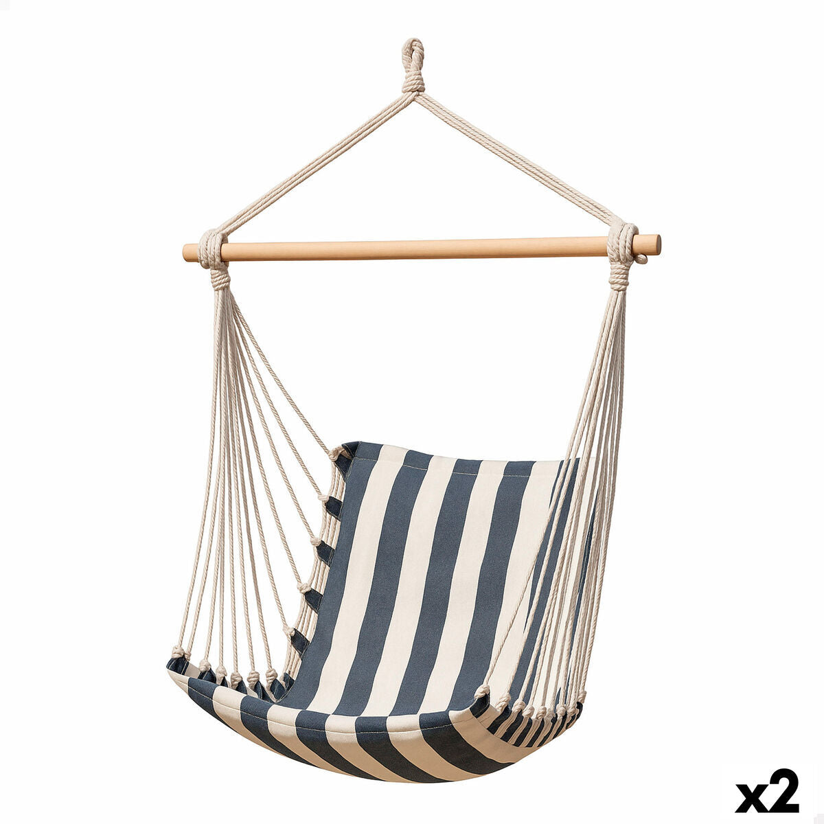 Hamac Suspendu Aktive 95 x 110 x 50 cm (2 Unités)