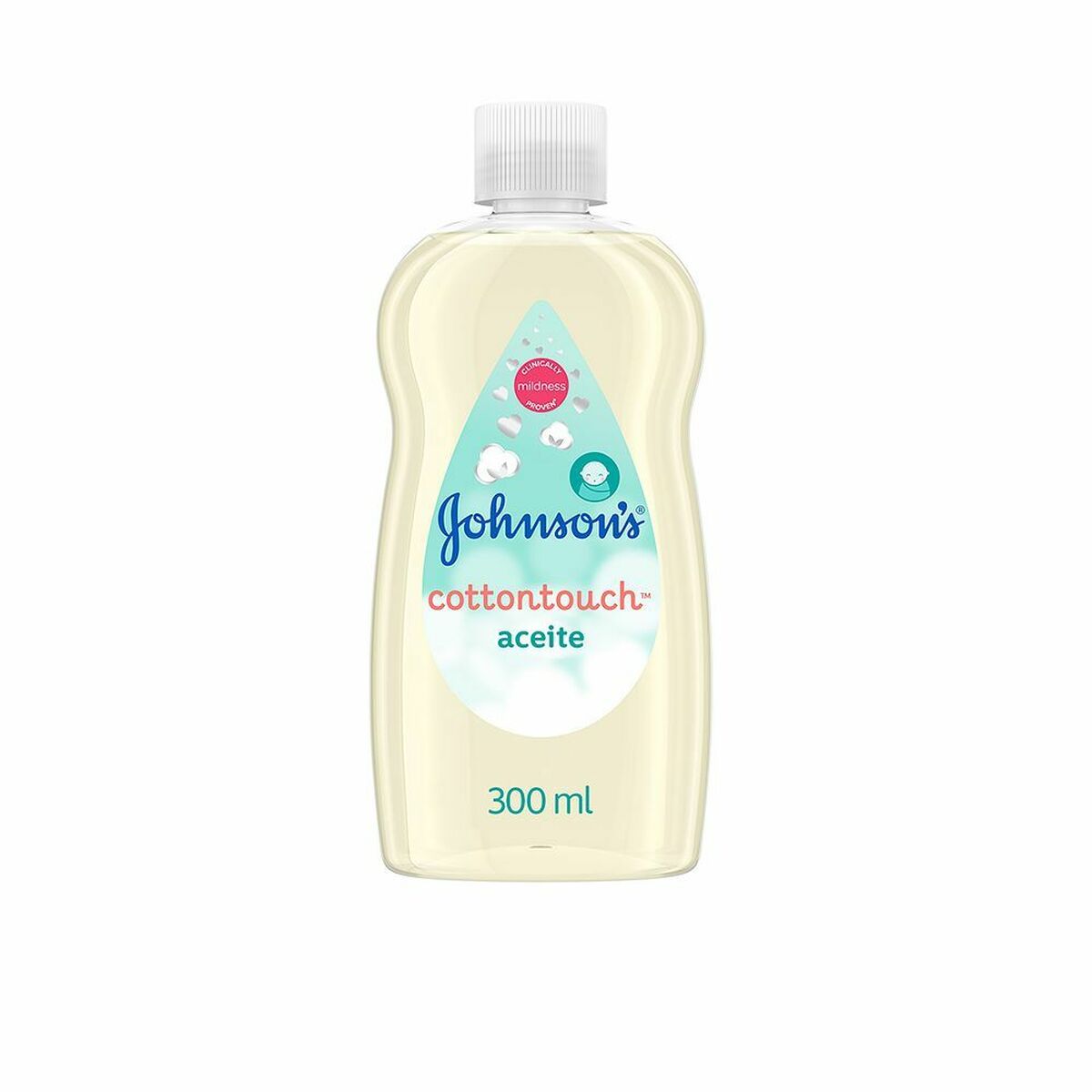 Huile corps nourrissante pour bébés Johnson's 9460900 Coton Bébé 300 ml