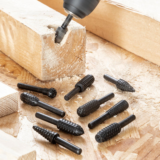 Kit de Perceuses de Fraisage Driwills InnovaGoods — 10 Pièces