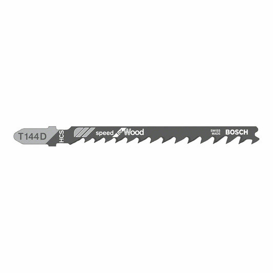 Lame de scie sauteuse BOSCH T144D Speed Wood pour bois