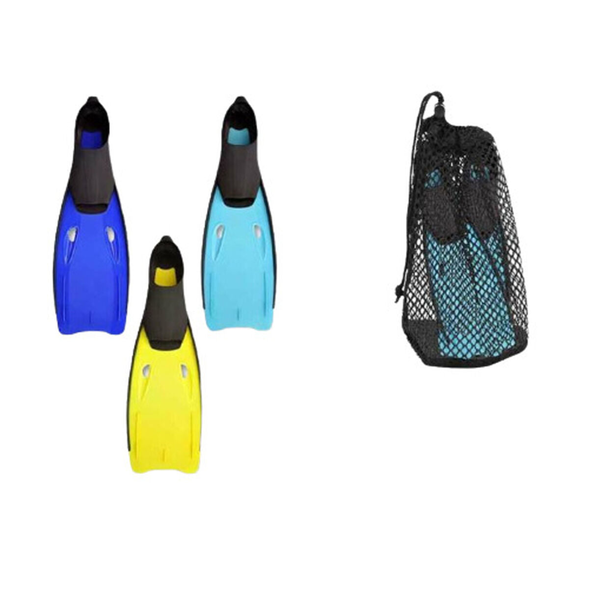 Palmes de Plongée Multicouleur Talon Fermé