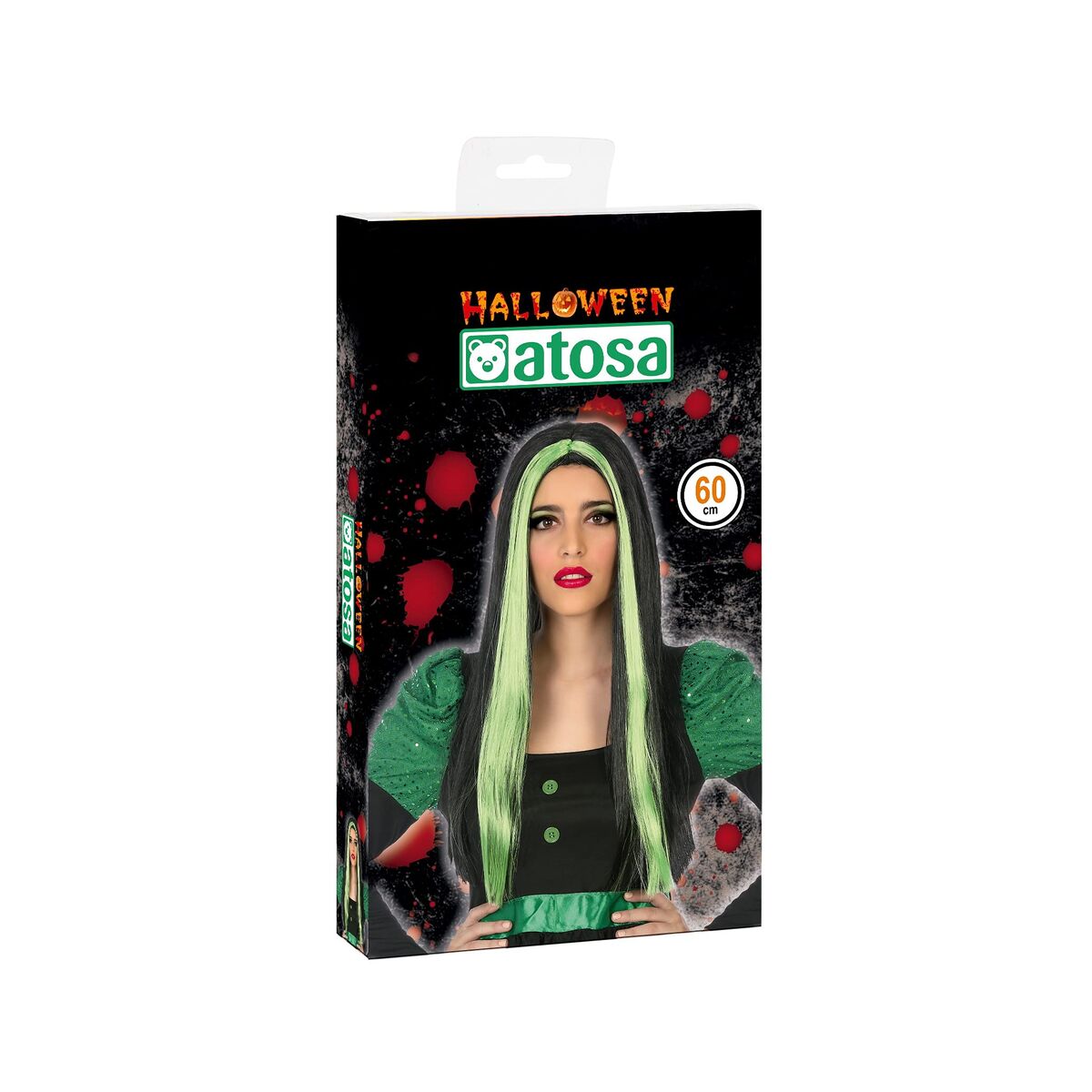 Perruque pour Halloween 118189 Vert (Reconditionné A)