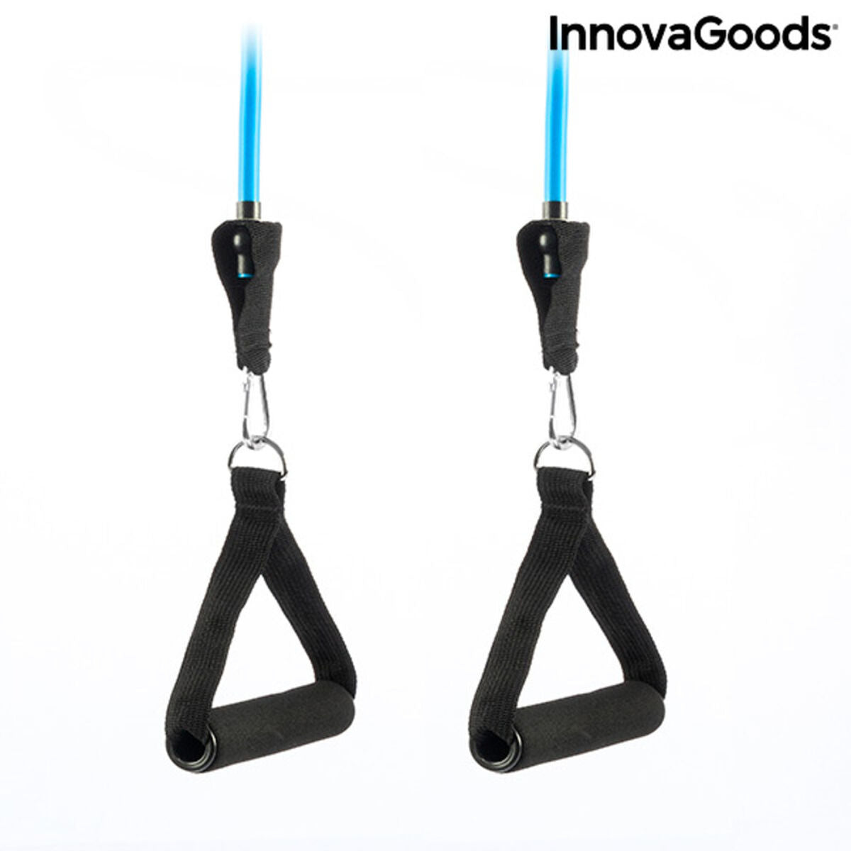 Set de Bandes de Résistance avec Accessoires et Guide d'Entraînement Rebainer InnovaGoods Latex