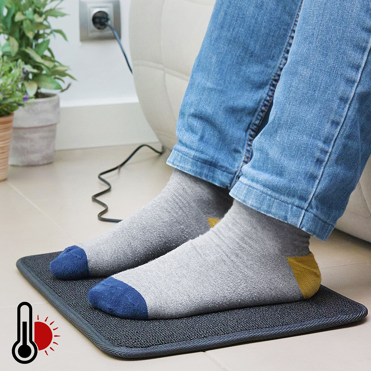 Tapis Chauffant Électrique InnovaGoods 60W 40 x 30 cm