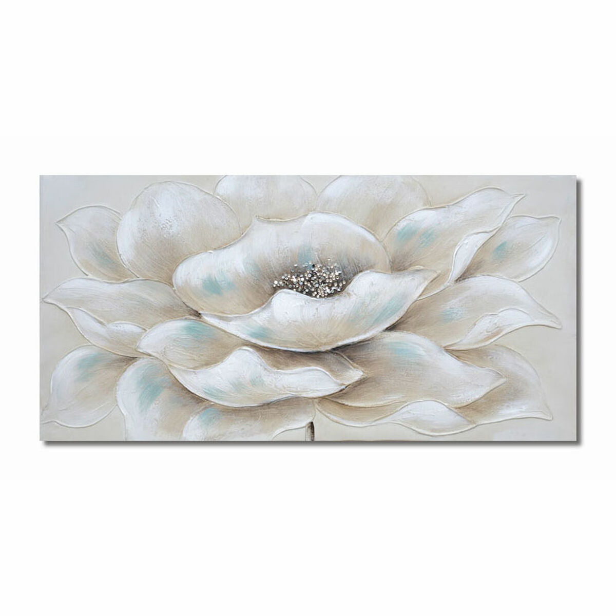Toile DKD Home Decor Floral (Reconditionné A)