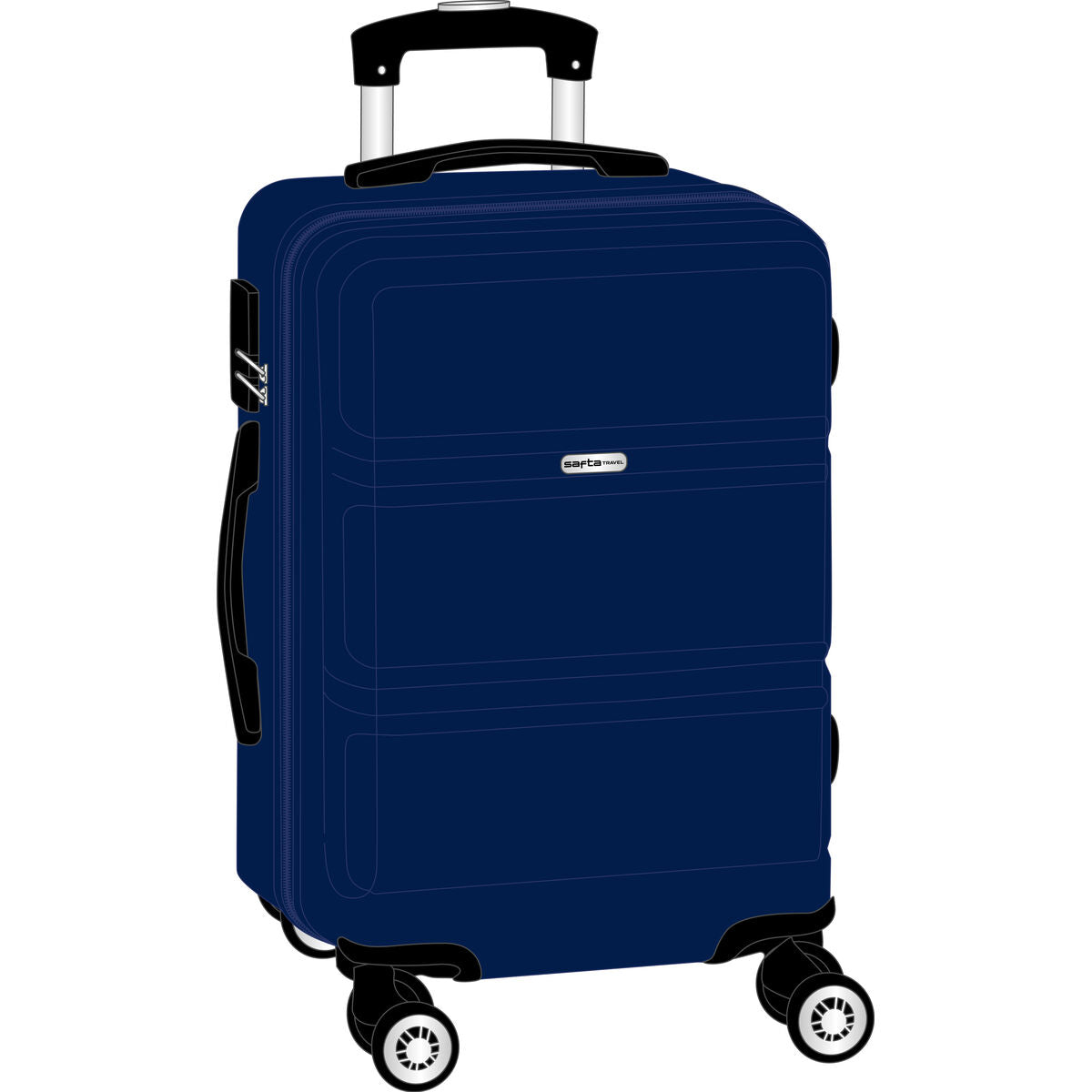 Valise Cabine Safta Bleu Marine 20"